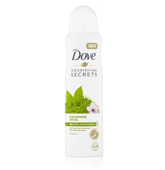 Dove Nourishing Secrets Awakening Ritual Antiperspirant Spray ...