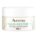 Aveeno Face Calm + Restore Oat Gel Moisturiser 50ml