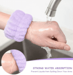Absorbent Skincare Wristbands
