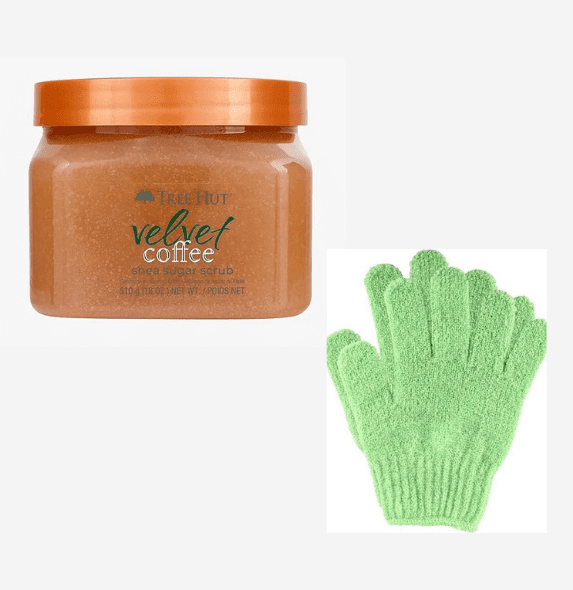 Tree Hut Velvet Coffee Shea Sugar Scrub Set Hermosamartng