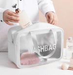 Transparent Travel Cosmetic Bag X 3 - Image 2