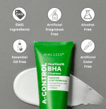 Nineless A-control Heartleaf & BHA Foam Cleanser 120ml