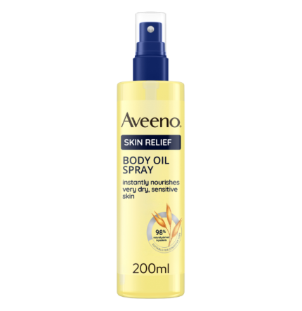 Aveeno Skin Relief Body Oil Spray (UK)