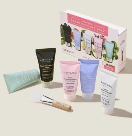 Mary & May Vegan Wash Off Mask Mini Gift Set (30g x5)