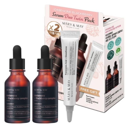 Mary&May Idebenone Blackberry Serum Duo Twin Pack