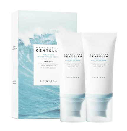 SKIN1004 Madagascar Centella Hyalu-Cica Water-Fit Sun Serum (Twin Pack))