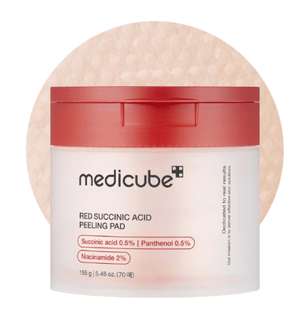 Medicube Red Succinic Acid Peeling Pad (70pcs)